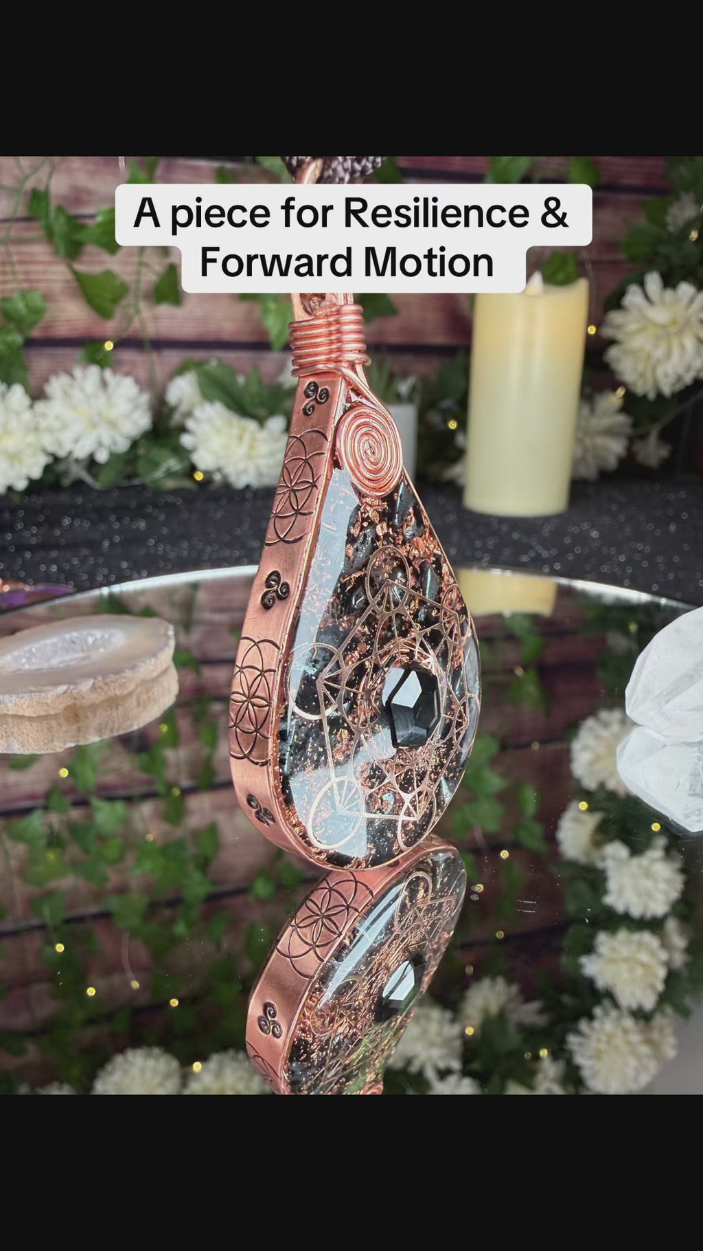 Orgonite for Resilience, Forward Motion, & Strength