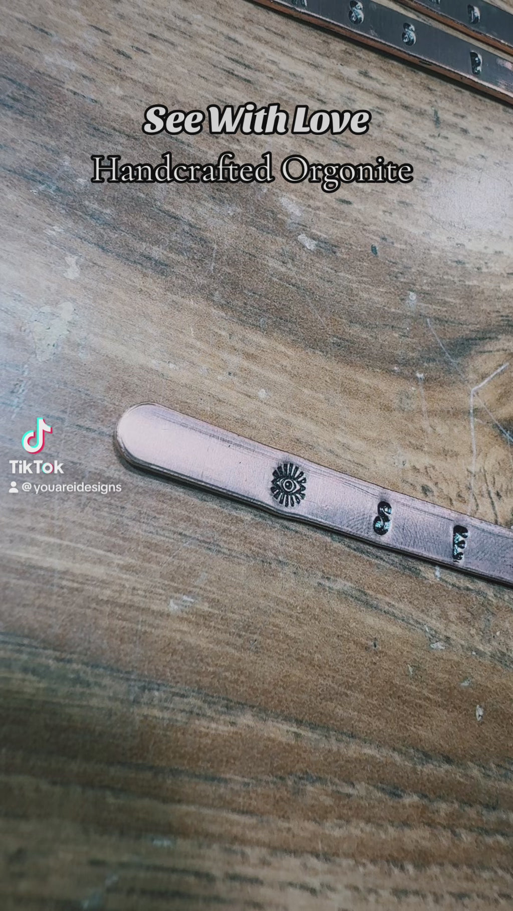 “See With Love” Balance w/ Rose petals