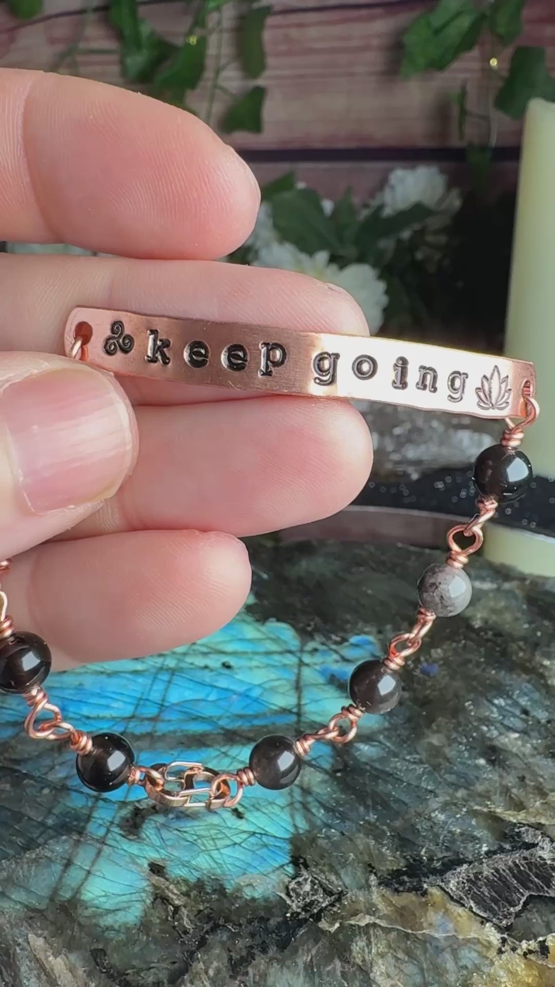 Keep Going ~ 7/7.5 Bracelet