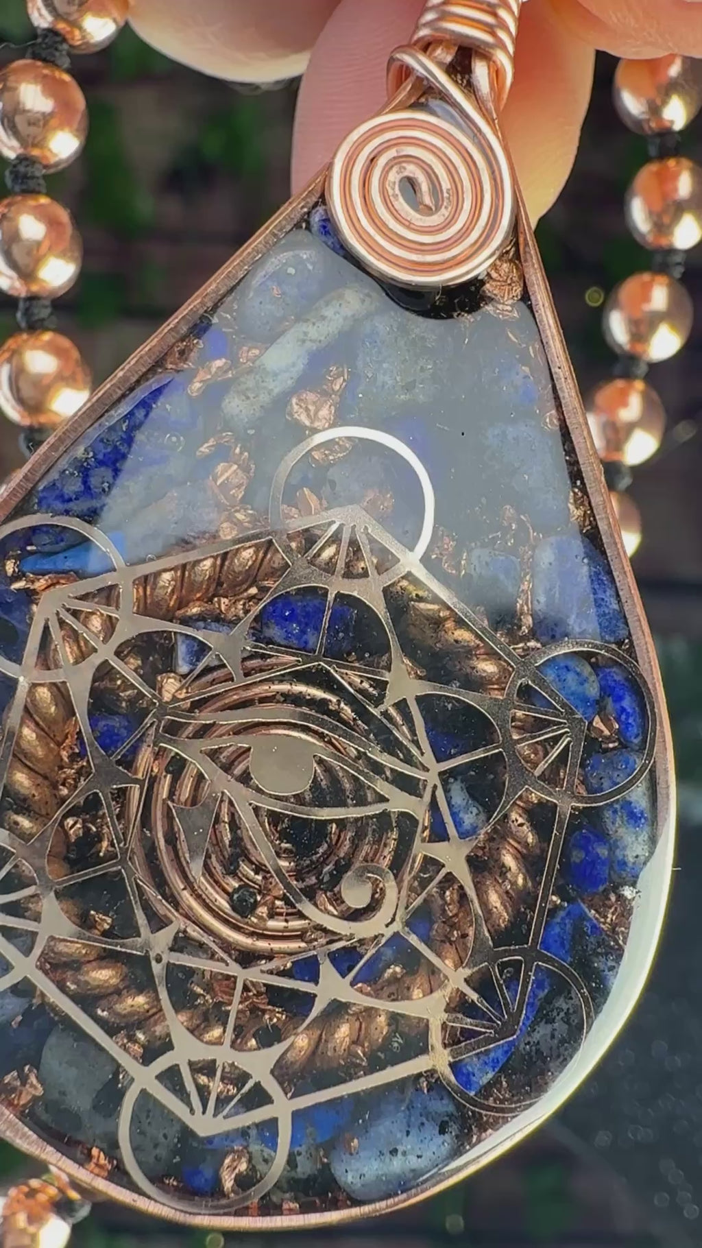 Trust your Inner Compass~Lapis Lazui Mala for Intuition and Connection