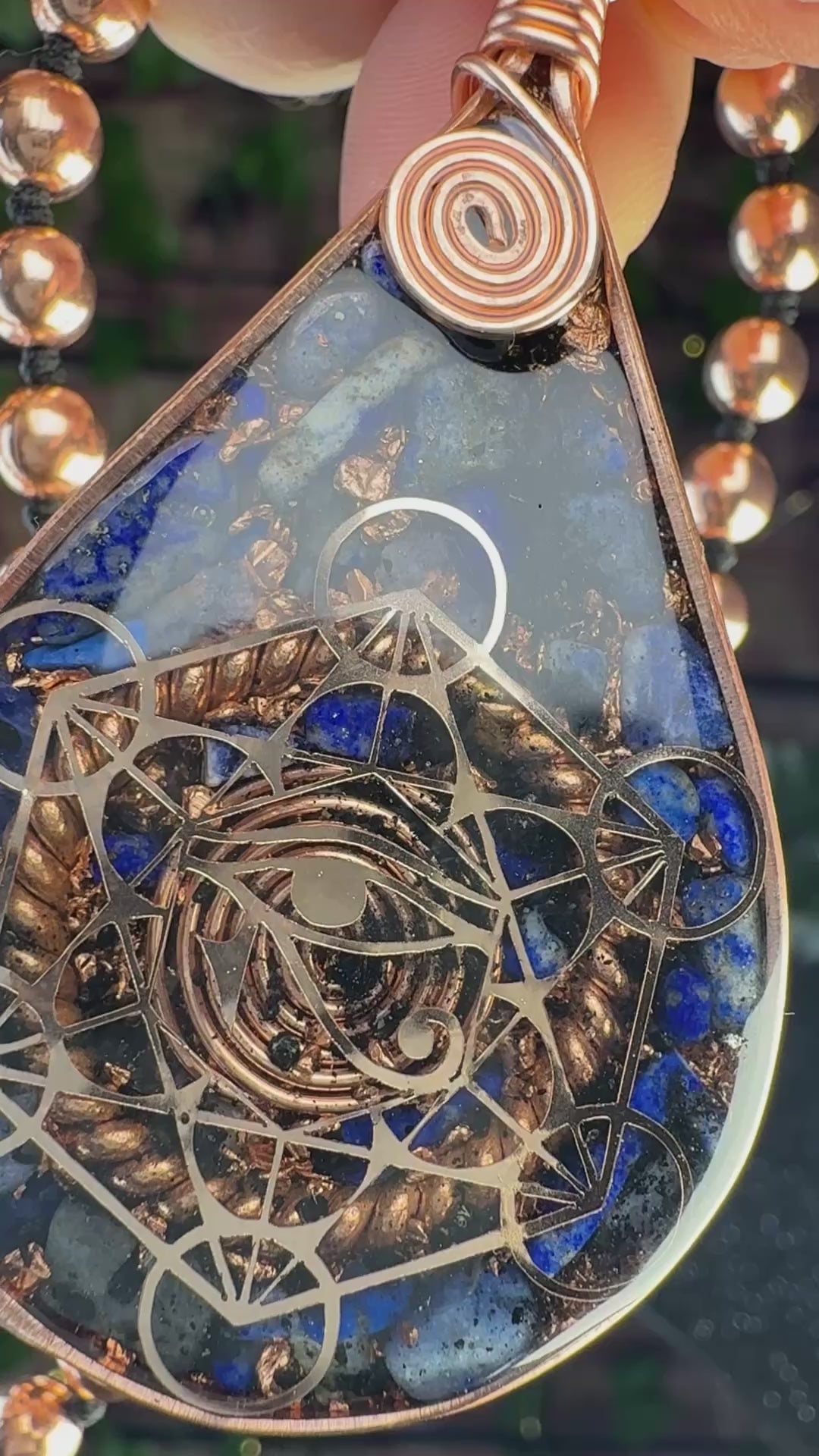 Trust your Inner Compass~Lapis Lazui Mala for Intuition and Connection