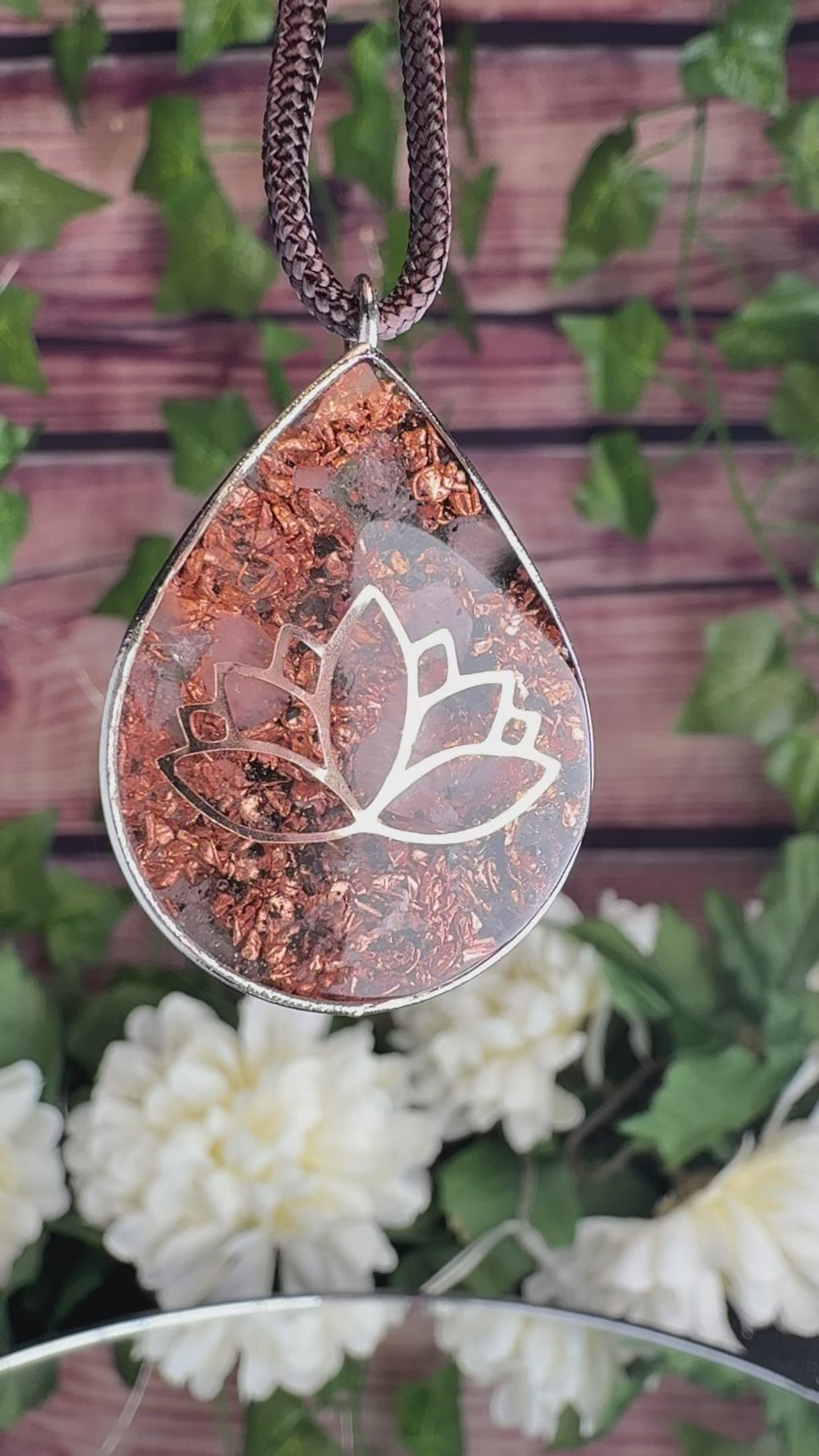 Lotus+Seed of Life ~ Rose Quartz