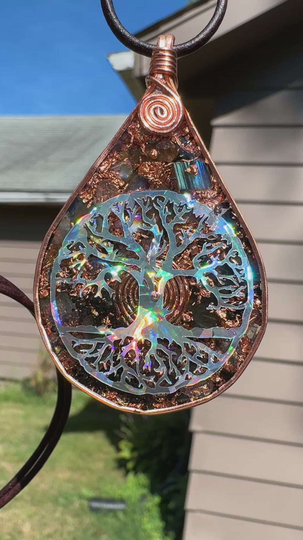 “Feel it real” Angel Aura Quartz-Labradorite