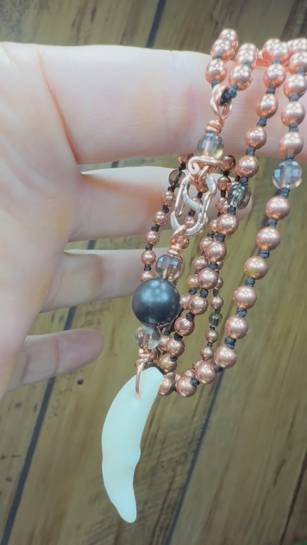 Smokey Quartz:Protection Mala