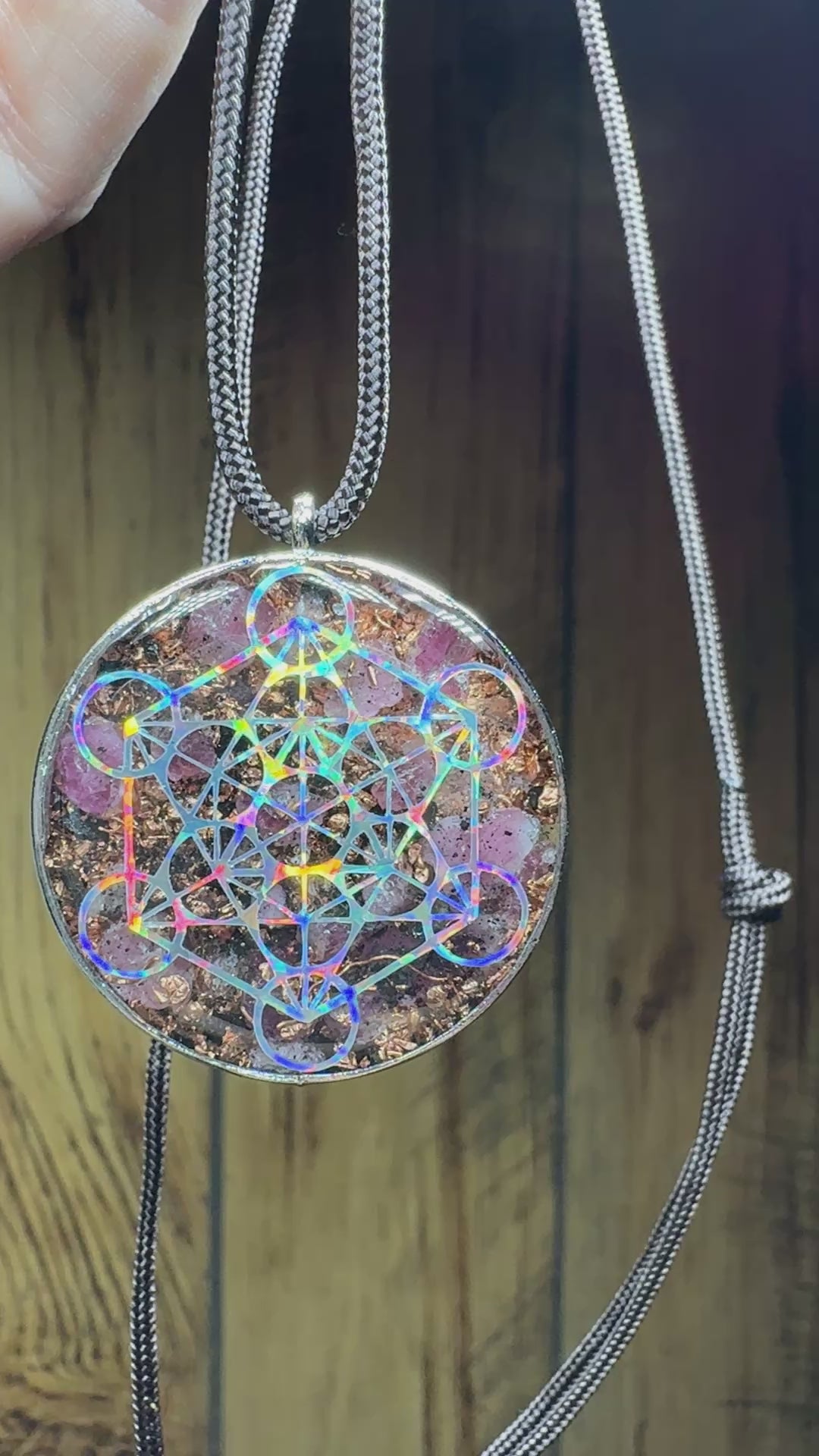 Metatrons Cube-Pink Tourmaline