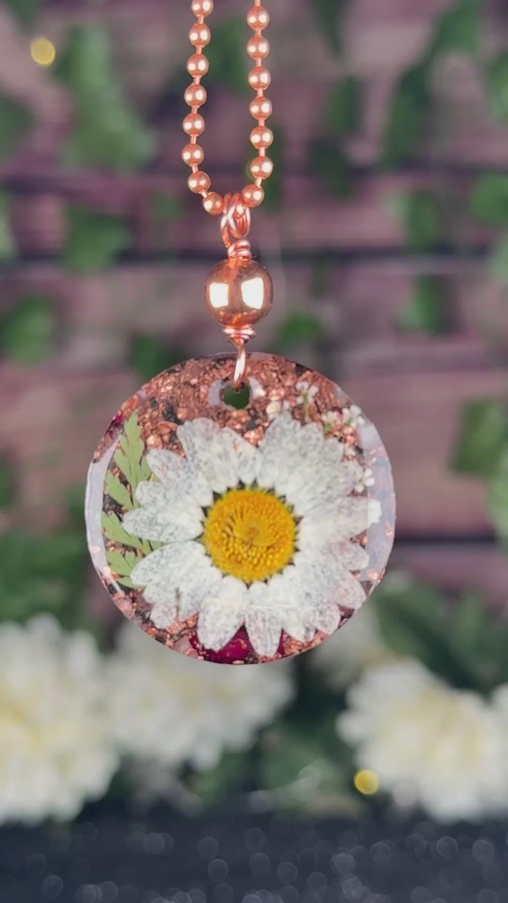 New Beginnings~Flower Power+Orgonite w/ Rose Petals & Rose Quartz