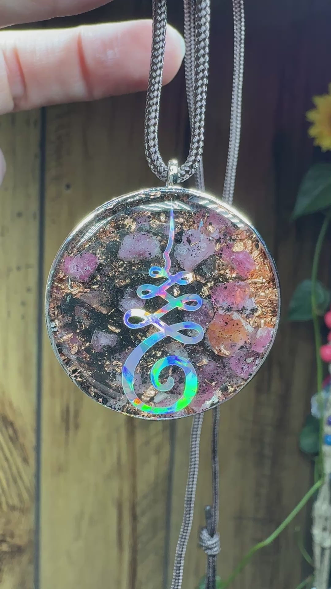 Unalome-Pink Tourmaline