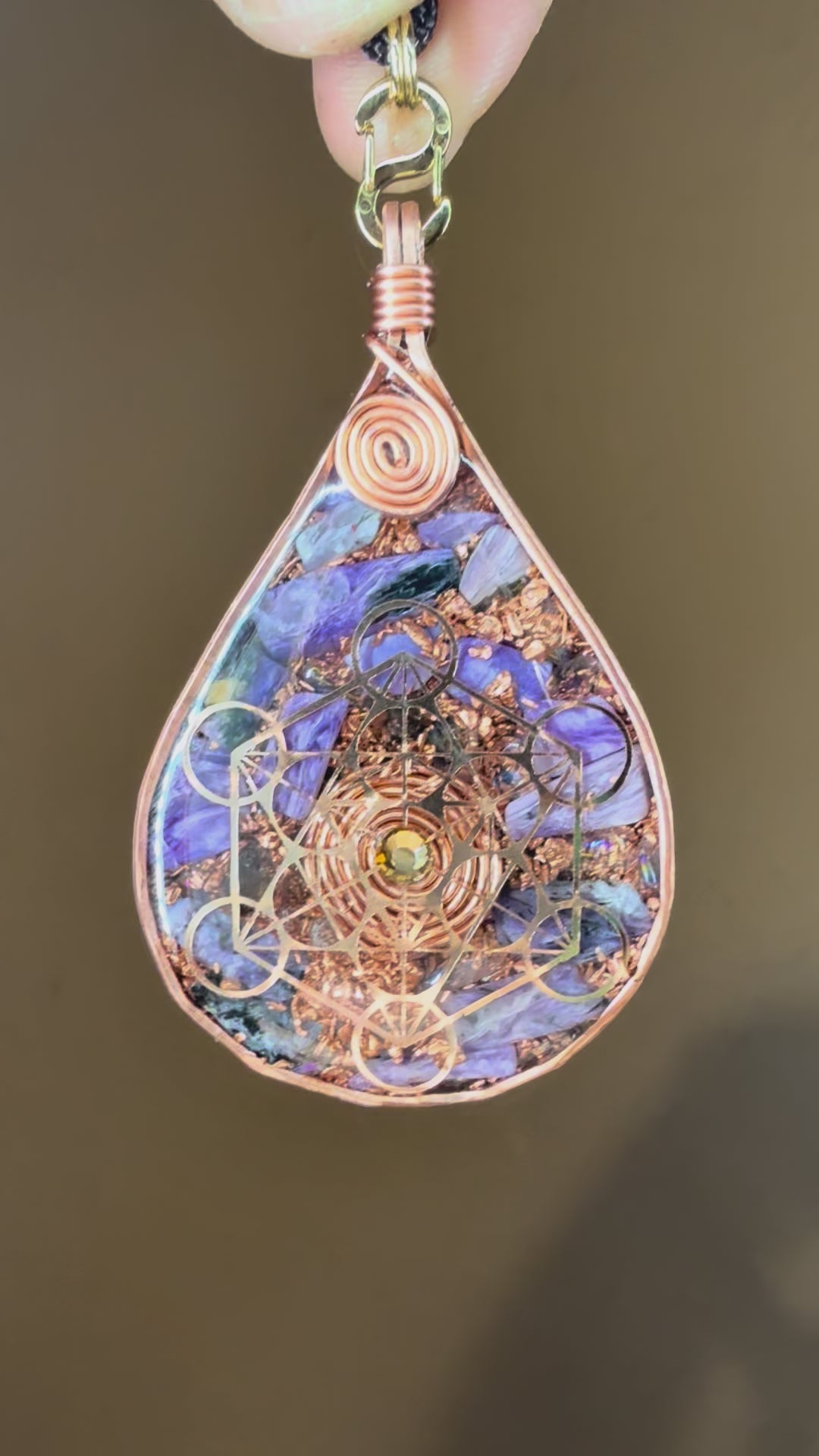 Be You-Fully ~ Charoite & Aura Quartz